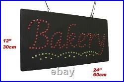 Bakery Sign Neon Sign LED Open Sign Store Sign Business Sign Window Sign