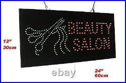 Beauty Salon Sign Haircut Barber Hairdresser neon led window store business sign