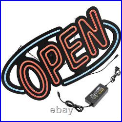 Big Led Neon Open Sign Light For Restaurant/bar/shop/store/club Business Bright