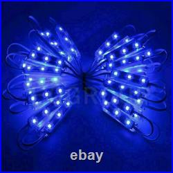 Blue 3m30m 3 LED 5050 SMD Module Store Front Lights Window Decor Sign Lamps