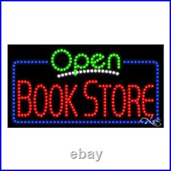 Book Store LED Neon Sign 32L x 17H #25470