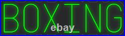 Boxing Green 36x11 inches Neon LED Sign Decor Wall Lights Brighten Up Store