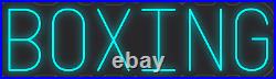 Boxing Sky Blue 36x11 inches Neon LED Sign Decor Wall Lights Brighten Up Store