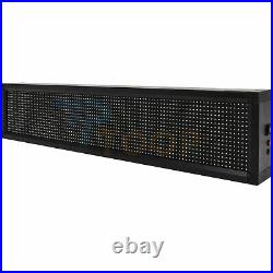 Bright LED 40X8 Sign Neon Light Business & Store Ad Board WIFI Programmable