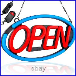 Bright LED Open Sign for Stores Animated Neon Open Sign with Remote