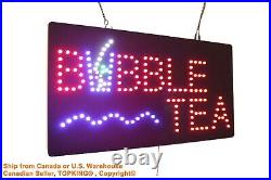 Bubble Tea Neon Sign LED Open Sign Store Sign Business Sign Window Sign