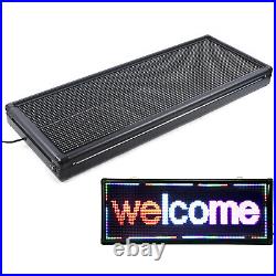 Business Sign WELCOME LED Sign Ultra Bright Store Advertising Board 40x15