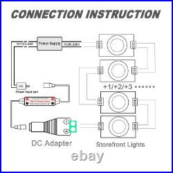 COB Module 1 LED Strip Light Lamp Kits Waterproof For Sign Window Decor 10-250ft
