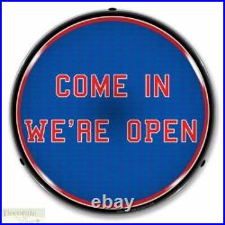 COME IN WE'RE OPEN Sign 14 LED Light Store Business Advertise Made USA Warranty