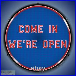 COME IN WE'RE OPEN Sign 14 LED Light Store Business Advertise Made USA Warranty