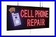 Cell Phone Repair Sign, Signage, LED Neon Open, Store, Window, Shop