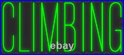 Climbing Green 36x16 inches Neon LED Sign Decor Wall Lights Brighten Up Store