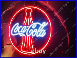 Coca Cola Bottle Coke Store Vivid LED Neon Sign Light Lamp With Dimmer