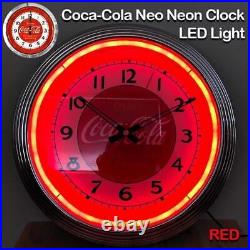 Coca-Cola Penny Neon Clock LED electric signage store display vintage F/S