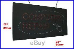 Computer Repair Neon Sign LED Open Sign Store Sign Business Sign Window Sign