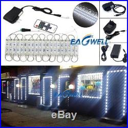 Cool White 10100FT 5050 SMD 3 LED Module STORE FRONT Window Light Sign Lamp Kit