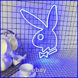 Custom Neon Sign Rabbit Neon Night Light for Store Bedroom Wall Room Home Decor