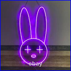 Custom Neon Sign Rabbit Neon Signs Night Light for Store Room Home Wall Decor