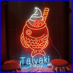 Custom Neon Signs Taiyaki Light Neon Night Light for Home Room Wall Store Decor