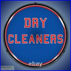 DRY CLEANERS Sign 14 LED Light Store Business Advertise USA Lifetime Warranty