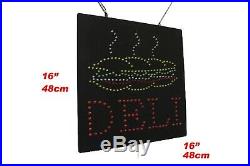 Deli Sign Neon Sign LED Open Sign Store Sign Business Sign Window Sign