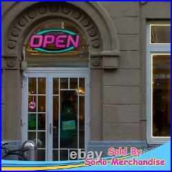 Extra Large LED Neon Open Sign Light Restaurant Bar Club Shop Store Business