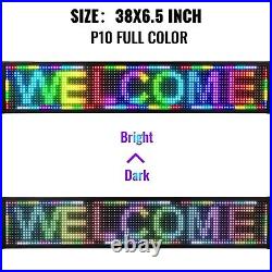 Full Color Rolling Information Text Store Message Board Led Scrolling Sign
