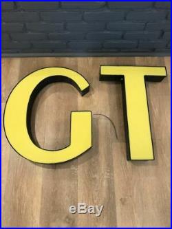 GT BICYCLES store display LED sign mancave basement garage sign
