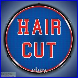 HAIR CUT Sign 14 LED Light Store Business Advertise Made USA Lifetime Warranty