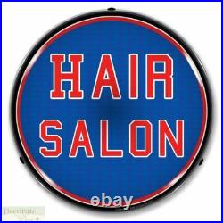 HAIR SALON Sign 14 LED Light Store Business Advertise Made USA Life Warranty