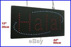 Halal Sign Neon Sign LED Open Sign Store Sign Business Sign Window Sign