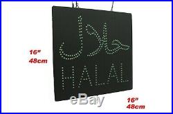 Halal Sign with Arabic Neon Sign LED Open Sign Store Sign Business Sign
