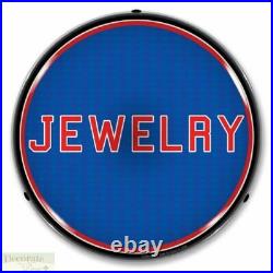 JEWELRY Sign 14 LED Light Store Business Advertise Made USA Lifetime Warranty
