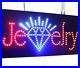 Jewelry Sign, Signage, LED Neon Open, Store, Window, Shop, Business, Display, G