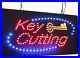 Key Cutting Sign, Signage, LED Neon Open, Store, Window, Shop, Business, Displa