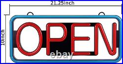 LED Business Advertisement Open Sign Electric Display Store Sign, 21 X 10 Inch