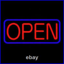 LED Business Advertisement Open Sign Electric Display Store Sign, 21 x 10 inch