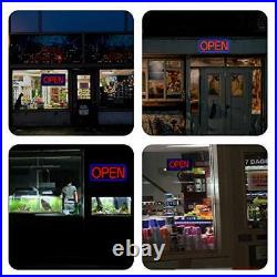 LED Business Advertisement Open Sign Electric Display Store Sign, 24 x 12 inch