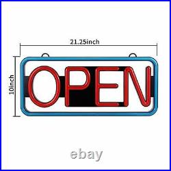 LED Business Advertisement Open Sign Electric Display Store Sign24 x 12 inc