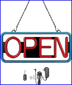 LED Business Advertisement Open Sign Light Electric Display Store 24 X 12 Inch