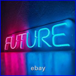 LED Future Neon Light Sign Dimmable for Beer Bar Pub Bistro Store Decor Artwork