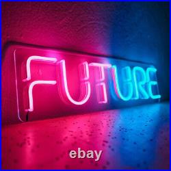 LED Future Neon Light Sign Dimmable for Beer Bar Pub Bistro Store Decor Artwork