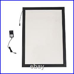 LED Light Box Movie Poster Display Art Sign Advertising Frame Store Wall Mount
