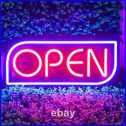 LED Neon Open Sign 21X9 in Beauty Shaped Ultra Bright Silicone Neon with Blank B