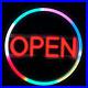 LED Neon Open Sign for Business, 16 Inch Colorful Bright Display Store Sign, Autom