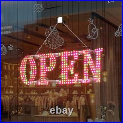 LED Open Sign, Large Open LED Signs for Business Bright High Visibility Advertis
