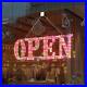LED Open Sign, Large Open LED Signs for Business Bright High Visibility Advertis