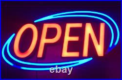 LED Open Sign Neon Light Bright Restaurant Bar Shop Store Business Large