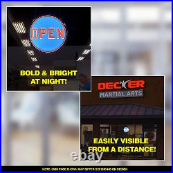 LED Open Sign for Business Ultra Bright For Store or Home 14 inch