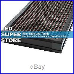 LED SUPER STORE 3C/RBP/IR/2F 22x117 Programmable Scroll. Message Display Sign